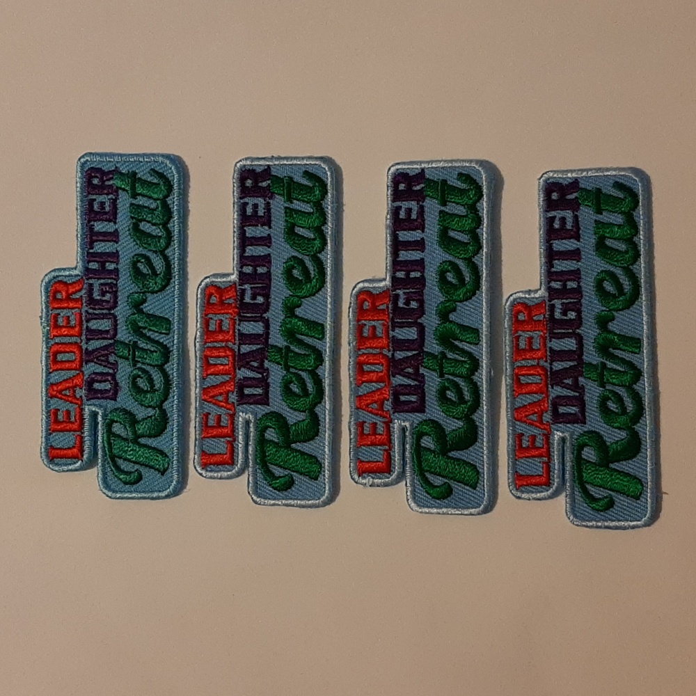 Leader Daughter Retreat - Girl Scout Fun Patch Bundle - NEW Iron On 🦋❤